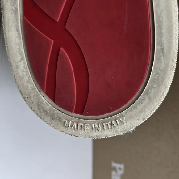 Christian Louboutin Louis Jr Spikes Suede Sneakers, Dust Bag, Box & COA - Picture 6 of 16